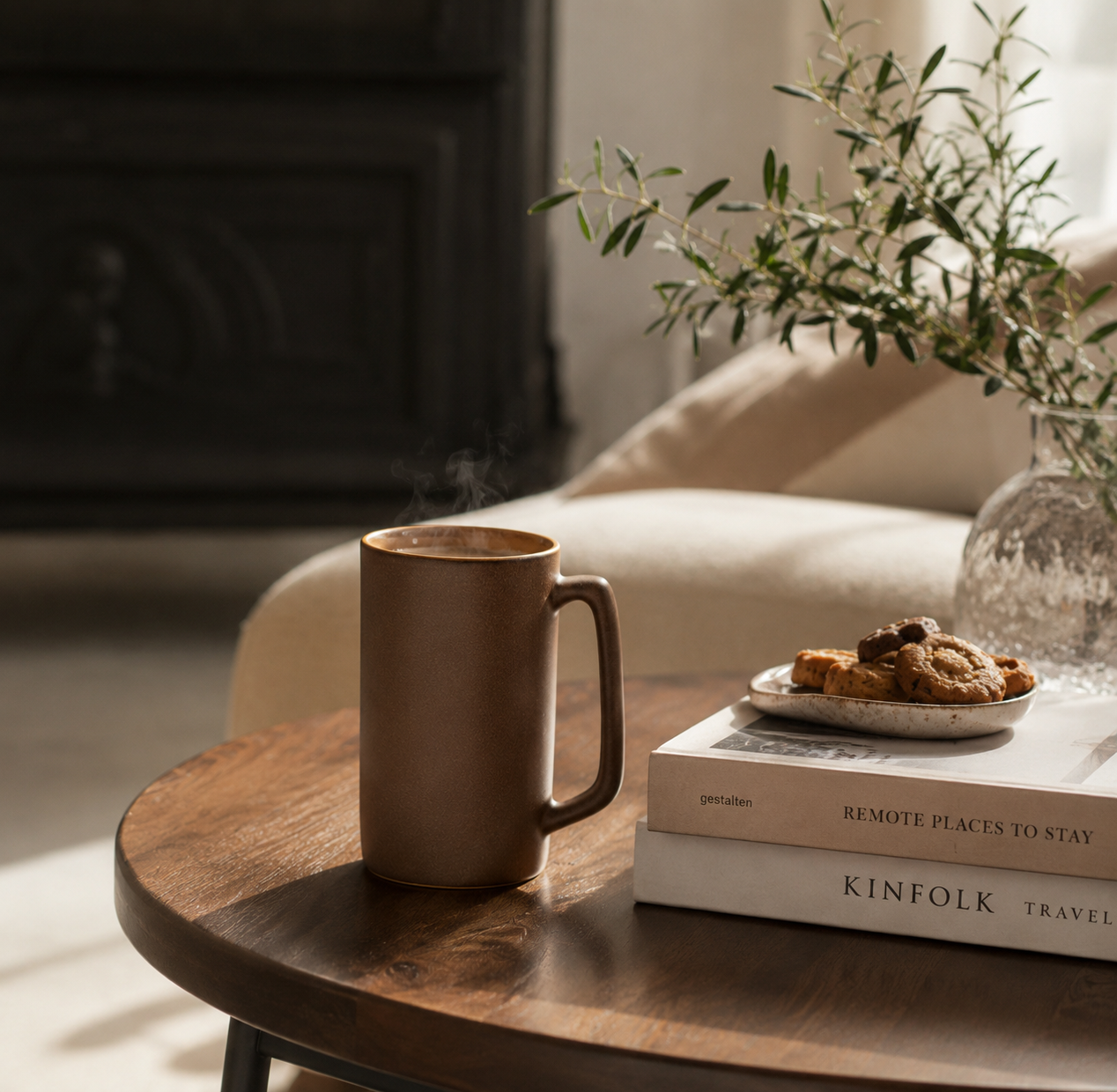 Customer photo of ceramics in a home